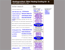 Tablet Screenshot of heatingcoolinai.com